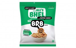 BRB All's Bhel Potato Popped Chips  Pack  23 grams